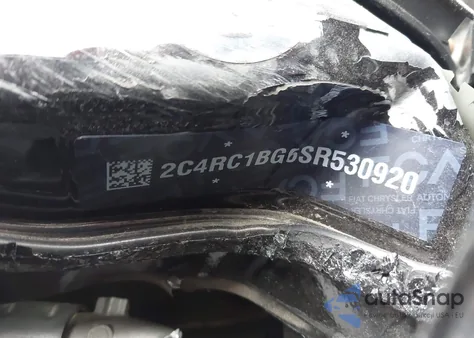 2025 Chrysler Pacifica Select from USA, damaged, VIN 2C4RC1BG6SR530920